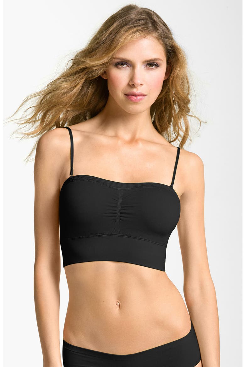 Seamless Convertible Bandeau, Alternate, color, BLACK