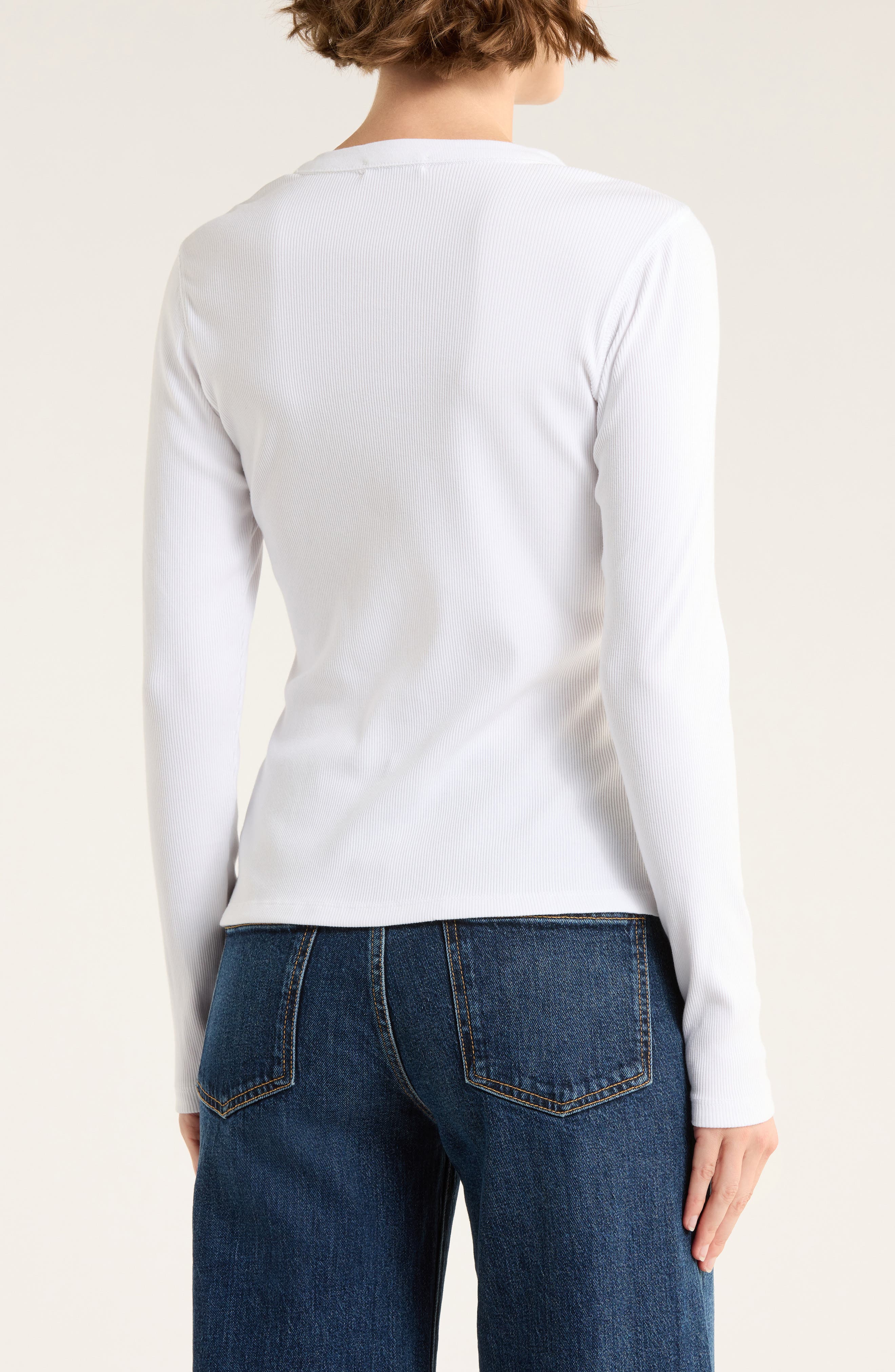 Surplus Long Sleeve Ribbed T-Shirt - image 2