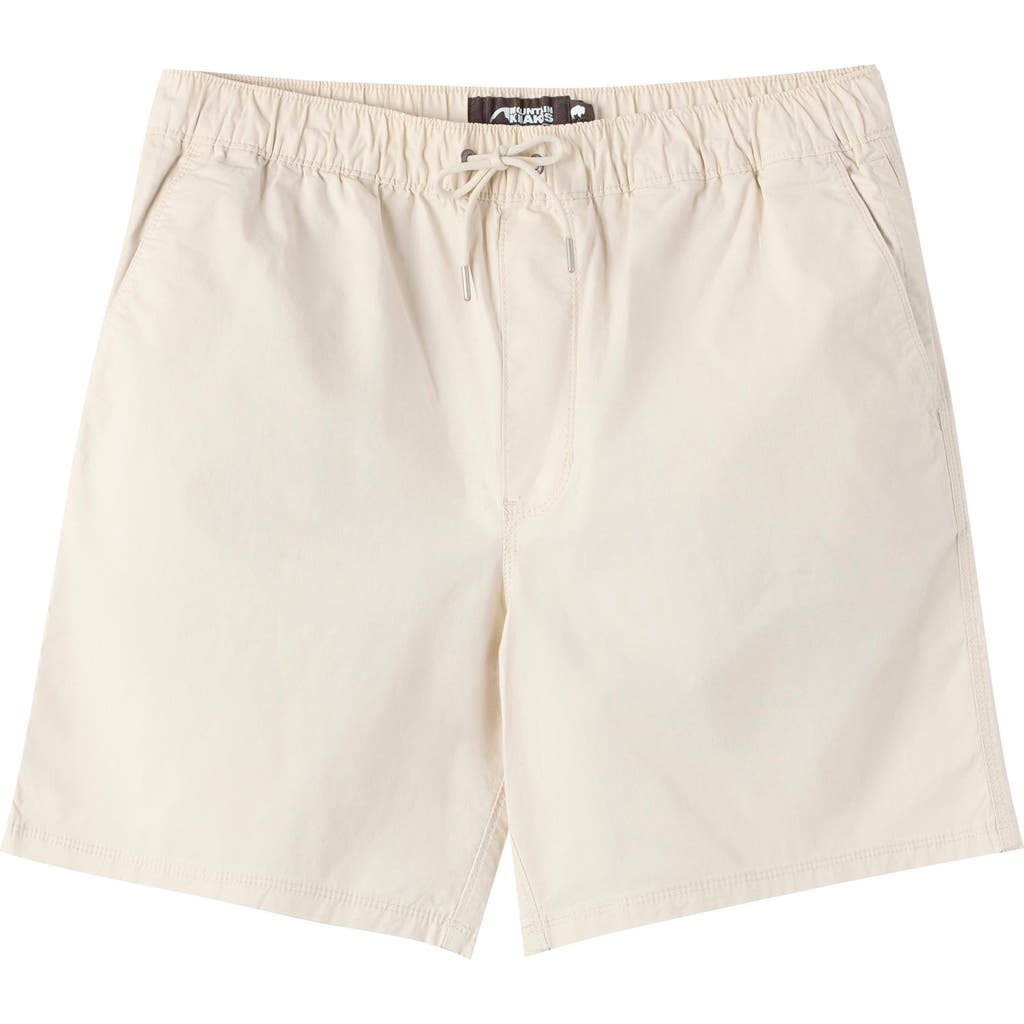 Mountain Khakis Stretch Poplin Deck Short In Neutral