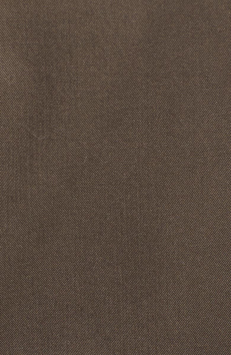 Eileen Fisher Ruffle Collar Organic Cotton Blend Jacket, Alternate, color, 