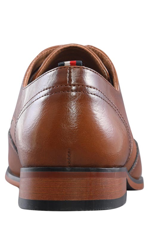 Tommy Hilfiger Sagent Wingtip Derby In Medium Brown