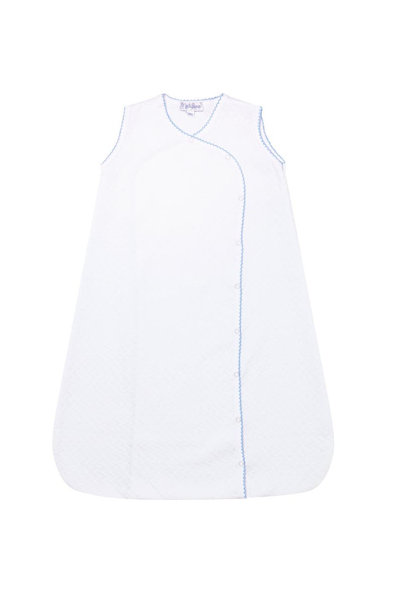 Basket Weave Baby Sack, Main, color, White