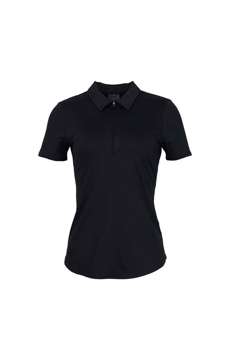 JOFIT Performance Womens Golf Polo, Main, color, Black
