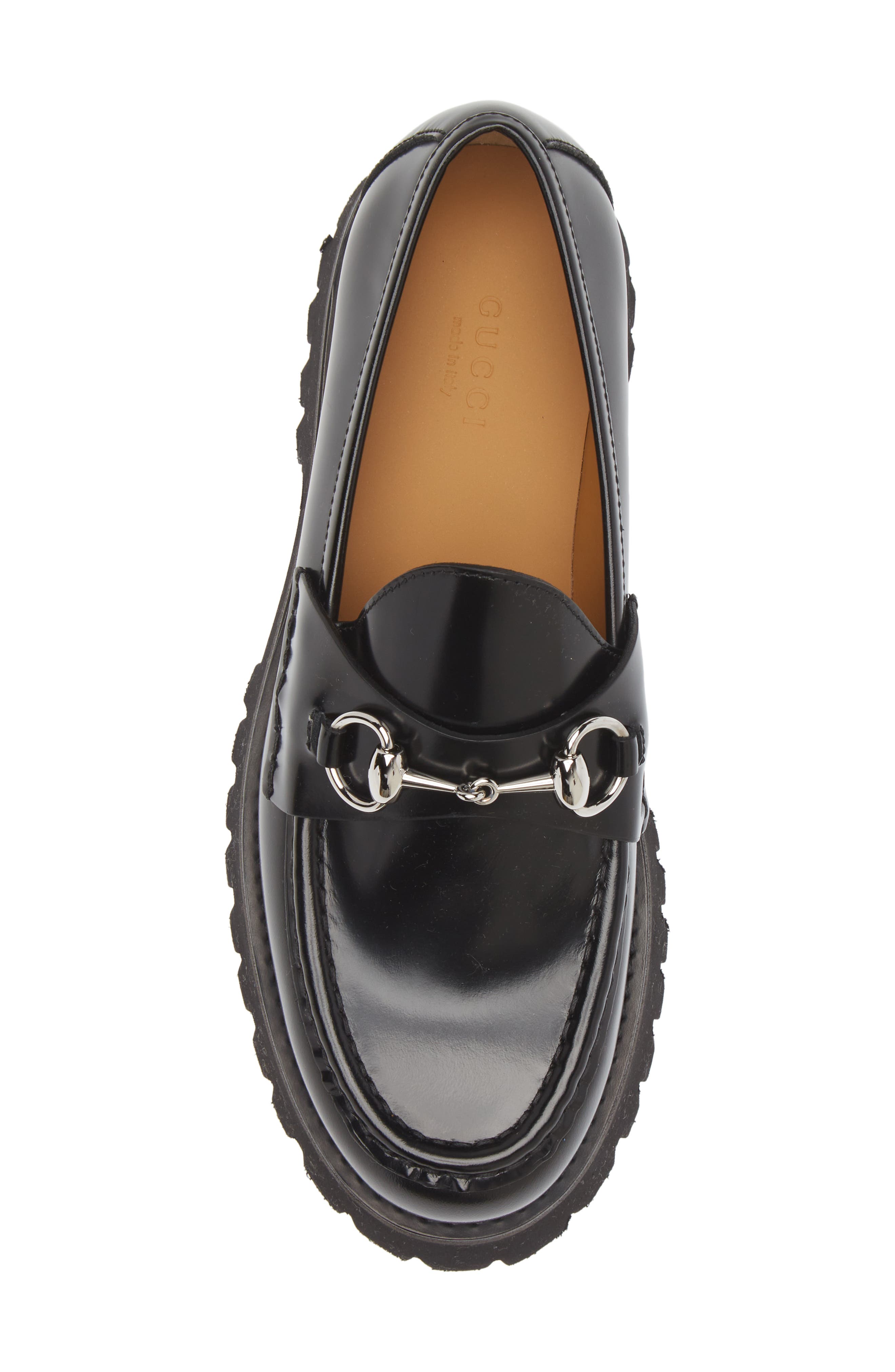 Gucci Sylke Horsebit Platform Loafer, Alternate, color, 