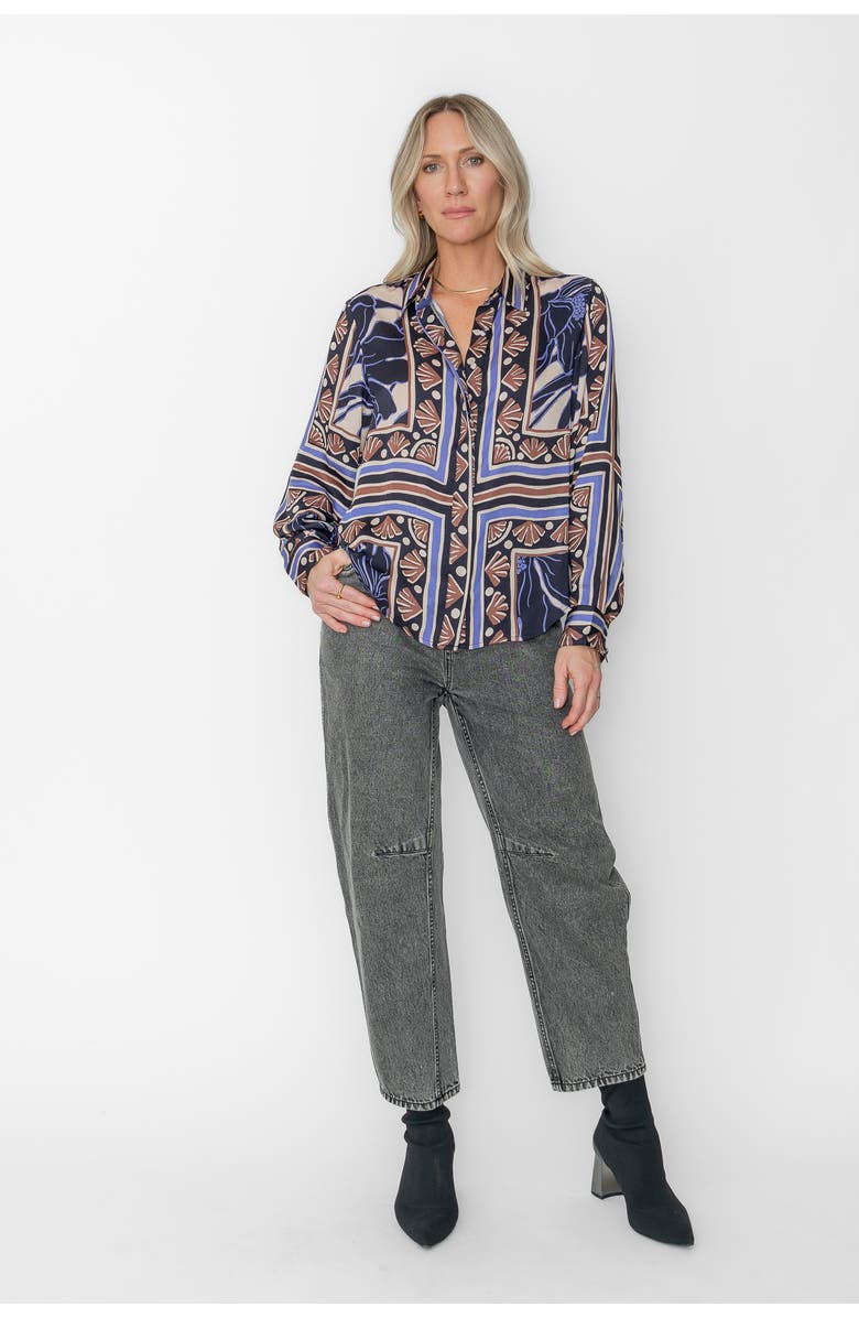 West Of Nadia Shirt, Main, color, Multi