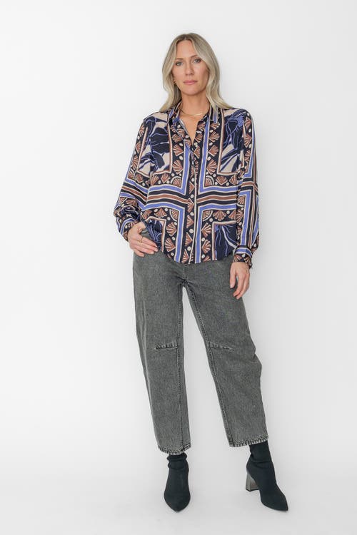 West Of Nadia Shirt In Blue