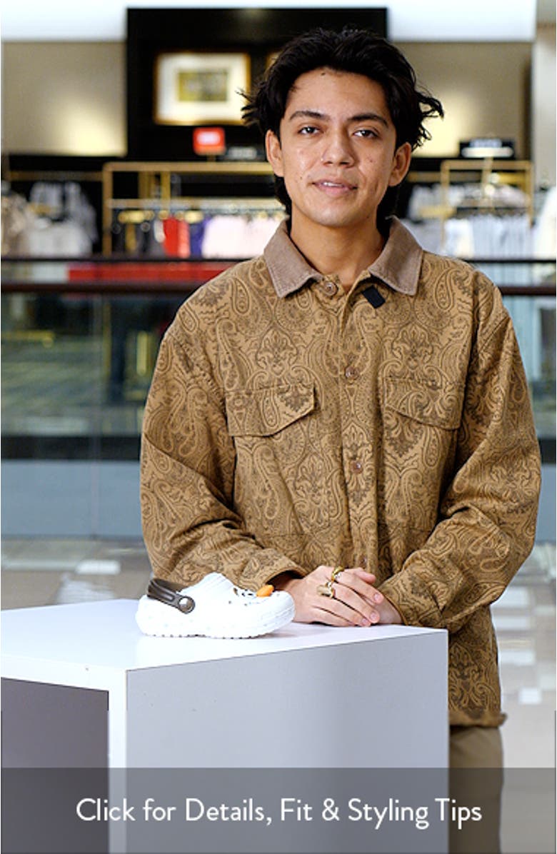 Kids' Disney<sup>™</sup> Olaf Classic Faux Fur Lined Clog, sales video thumbnail