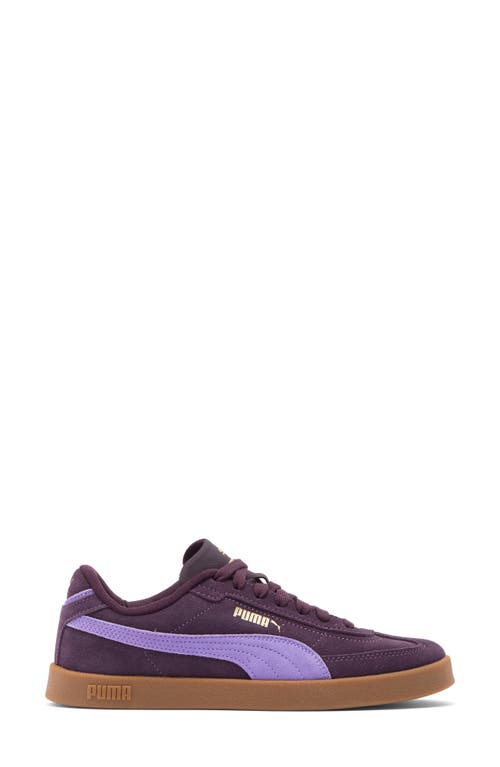 Puma Club Ii Era Sneaker In Midnight Plum-lavender Alert