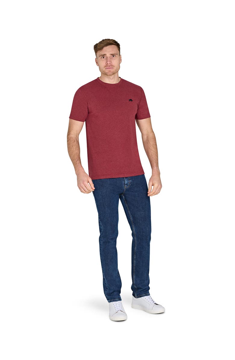 Raging Bull MF Field Back Print T-Shirt, Alternate, color, Claret
