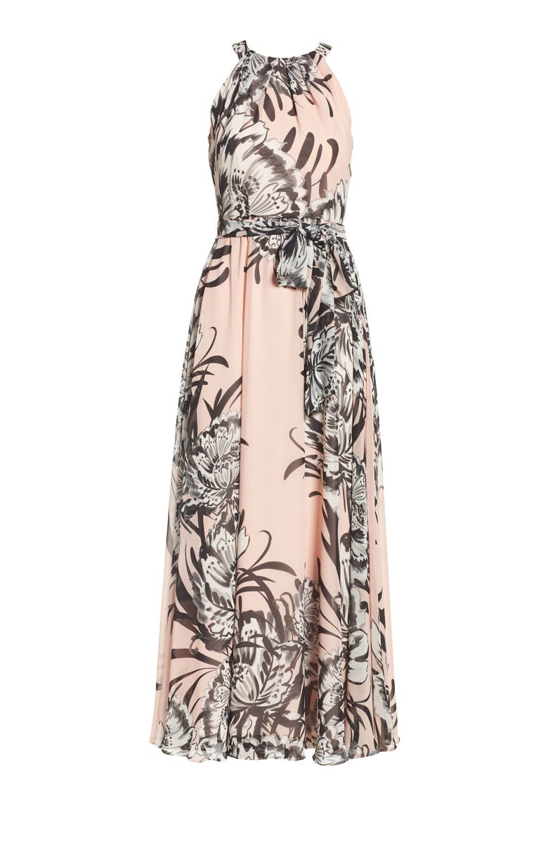 Eliza J Chiffon Maxi Dress, Alternate, color,