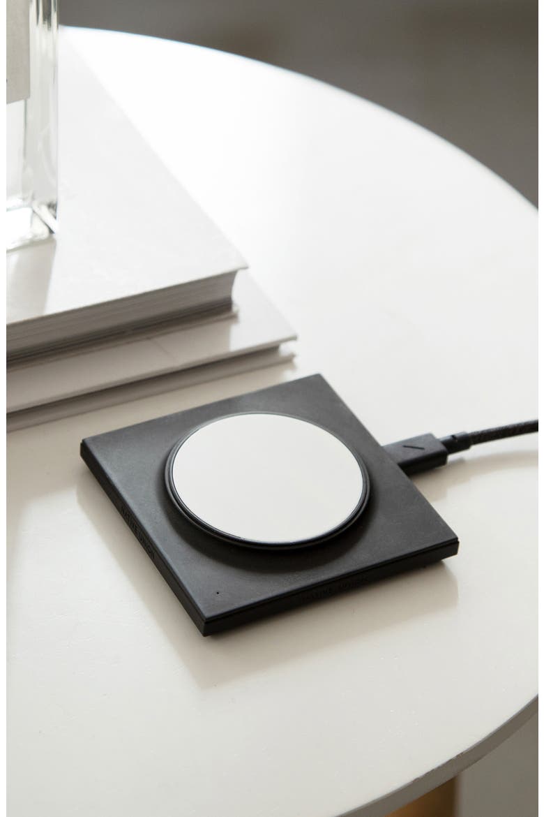 Drop Magnetic Wireless Charger, Alternate, color, BLACK