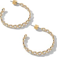 MIRANDA FRYE Lynda Hoop Earrings