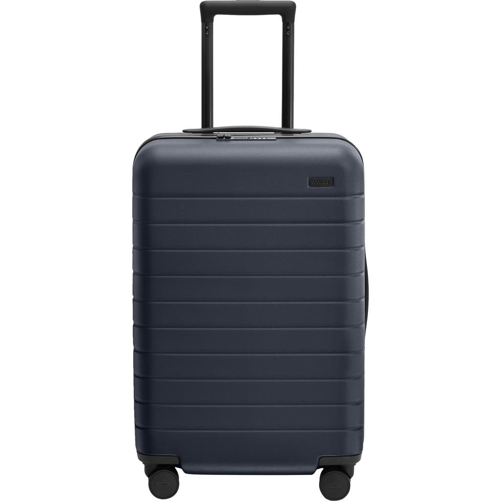 Away The Bigger Carry-on Flex Suitcase In Blue