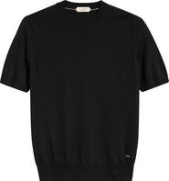 Aurélien Cashwool® Short Sleeve Crewneck Sweater