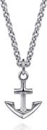 Gabriel & Co. Modern Relics Anchor Pendant Necklace