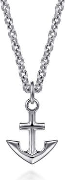 Gabriel & Co. Modern Relics Anchor Pendant Necklace