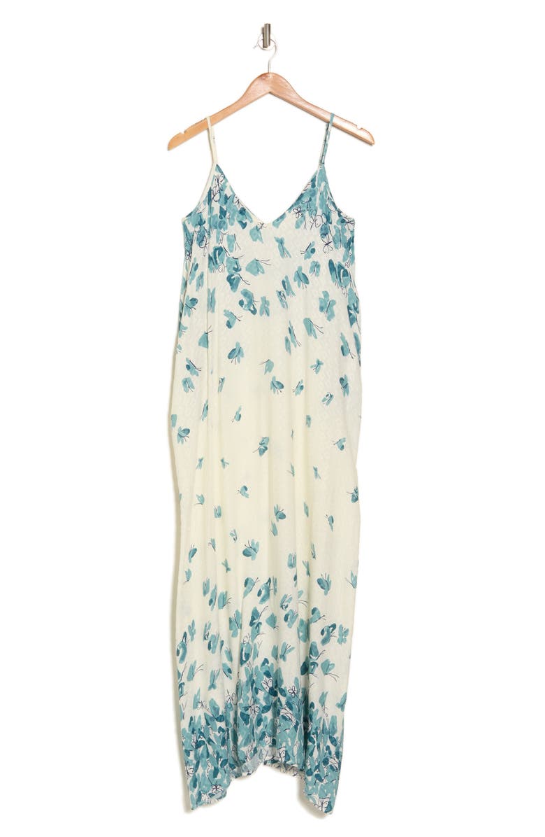 Lovestitch V-Neck Slip Maxi Dress, Alternate, color,