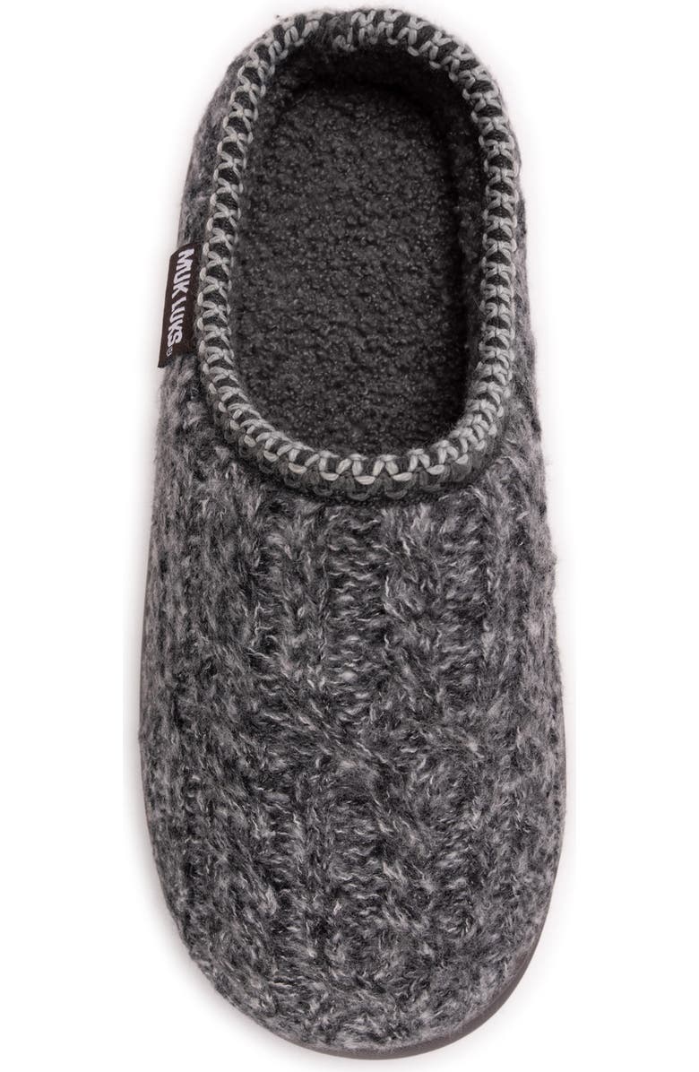 MUK LUKS Bindi Faux Shearling Lined Clog, Alternate, color, Grey
