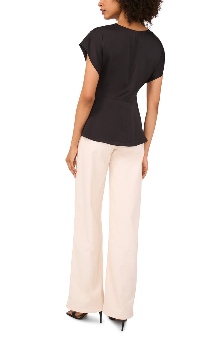 1.STATE Front Knot Peplum T-Shirt, Alternate, color,