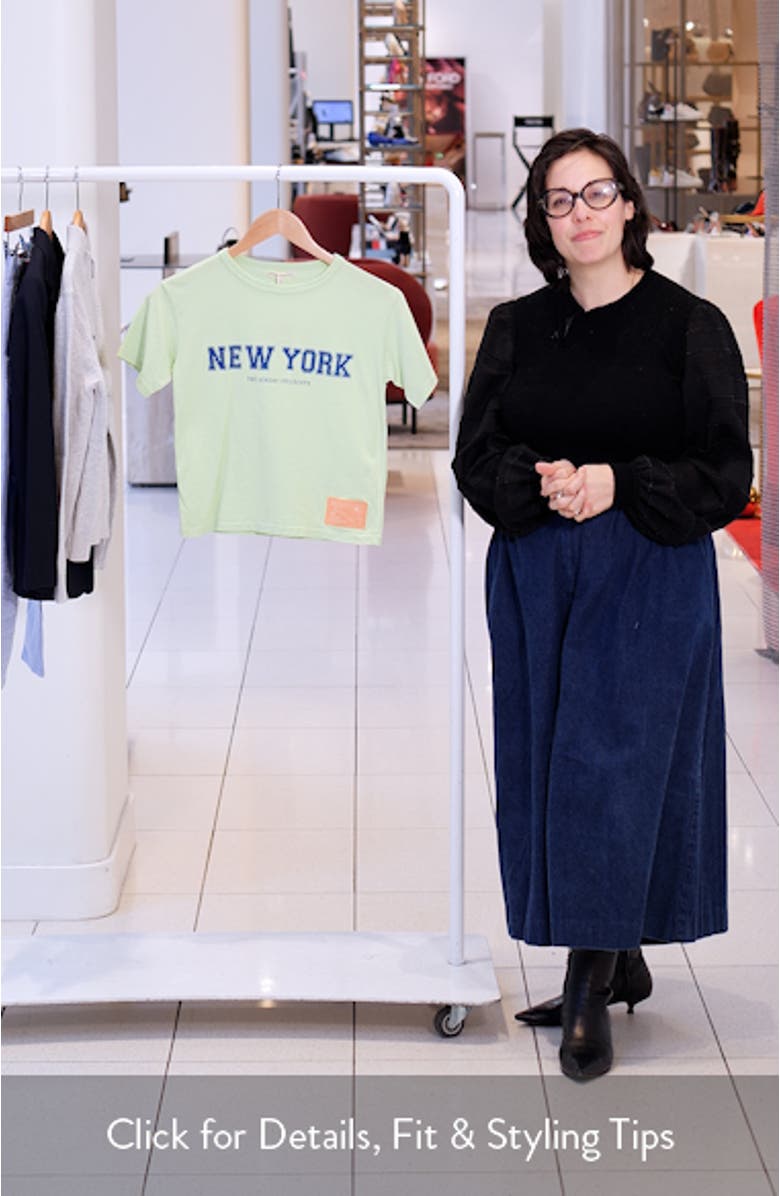 Kids' New York Weekend Organic Cotton Graphic T-Shirt, sales video thumbnail