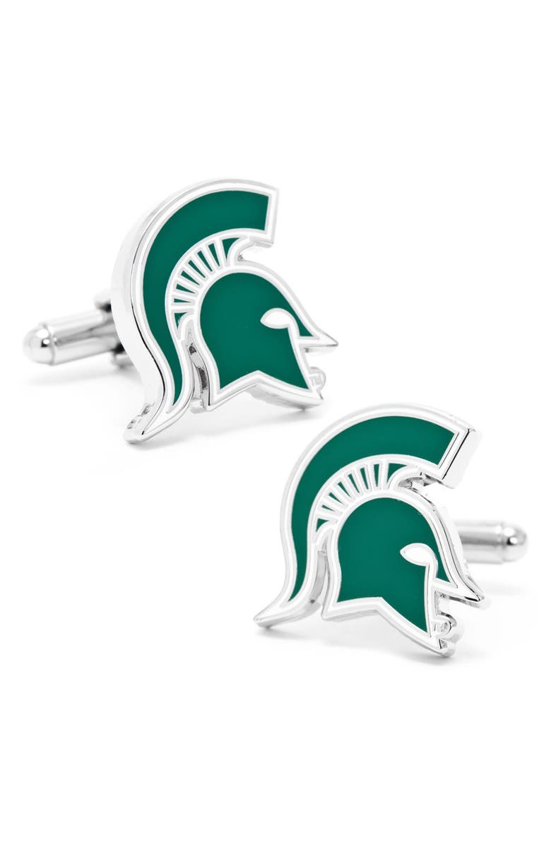 Cufflinks, Inc. Michigan State Spartans Cuff Links, Main, color, 