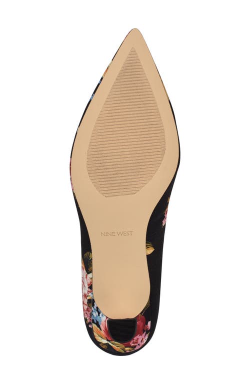 Nine West Ariella Pointed Toe Pump In Black 002
