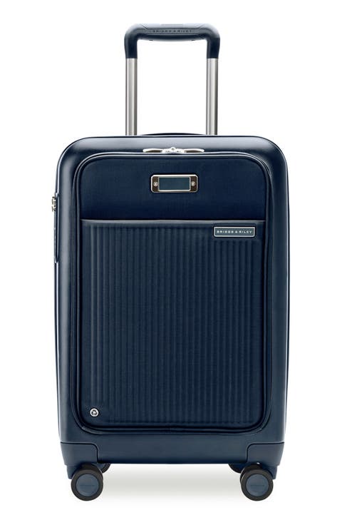 Sympatico Essential 22-Inch Front Pocket Expandable Spinner Carry-On
