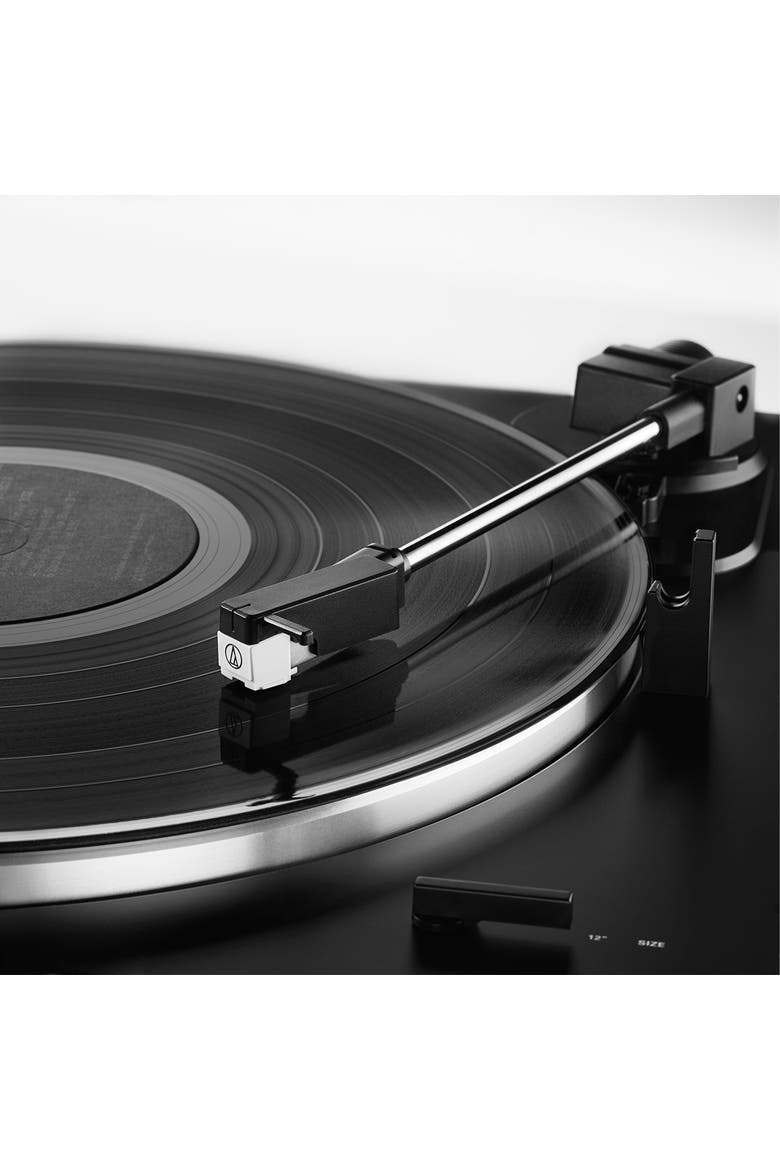 AT-LP60XBT-USB Fully Automatic Belt-Drive Turntable with Bluetooth, Alternate, color, Black