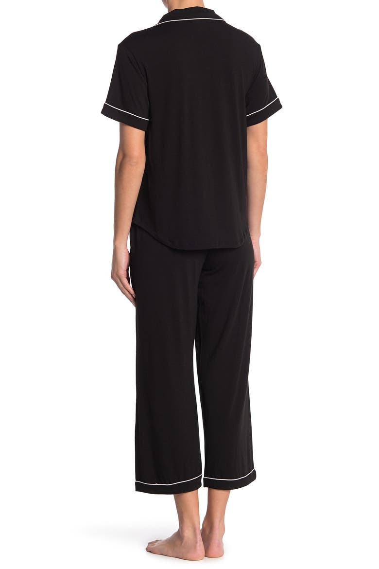 Annie Matching Pajama Set, Alternate, color, BLACK
