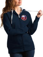 ANTIGUA Women's Antigua Navy New York Islanders Victory Full-Zip Hoodie