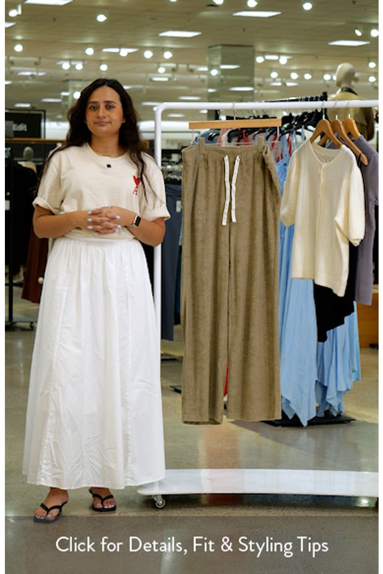 Suncoast Loop Terrry Wide Leg Pants video