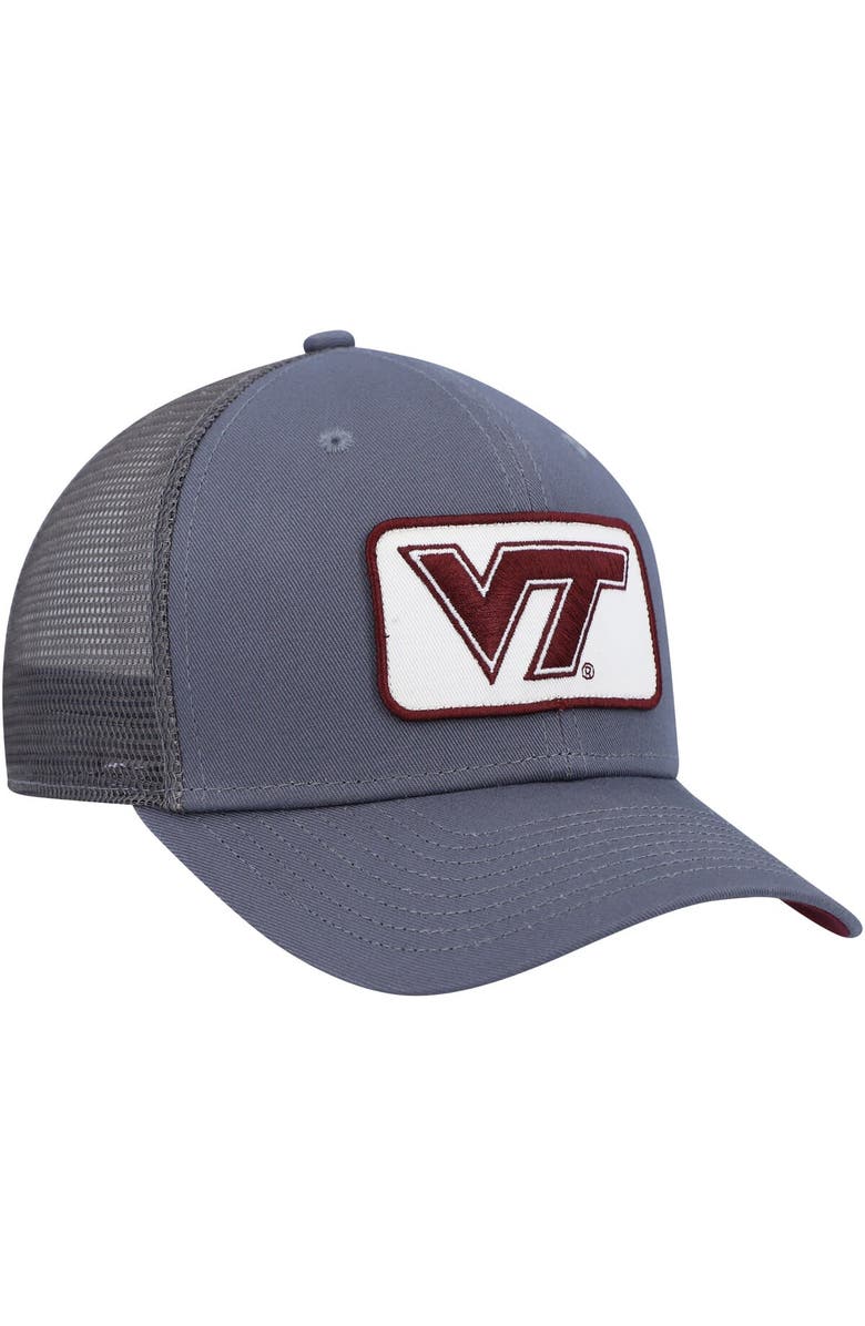 Nike Men's Nike Gray Virginia Tech Hokies Classic99 Trucker Snapback Hat, Alternate, color, 