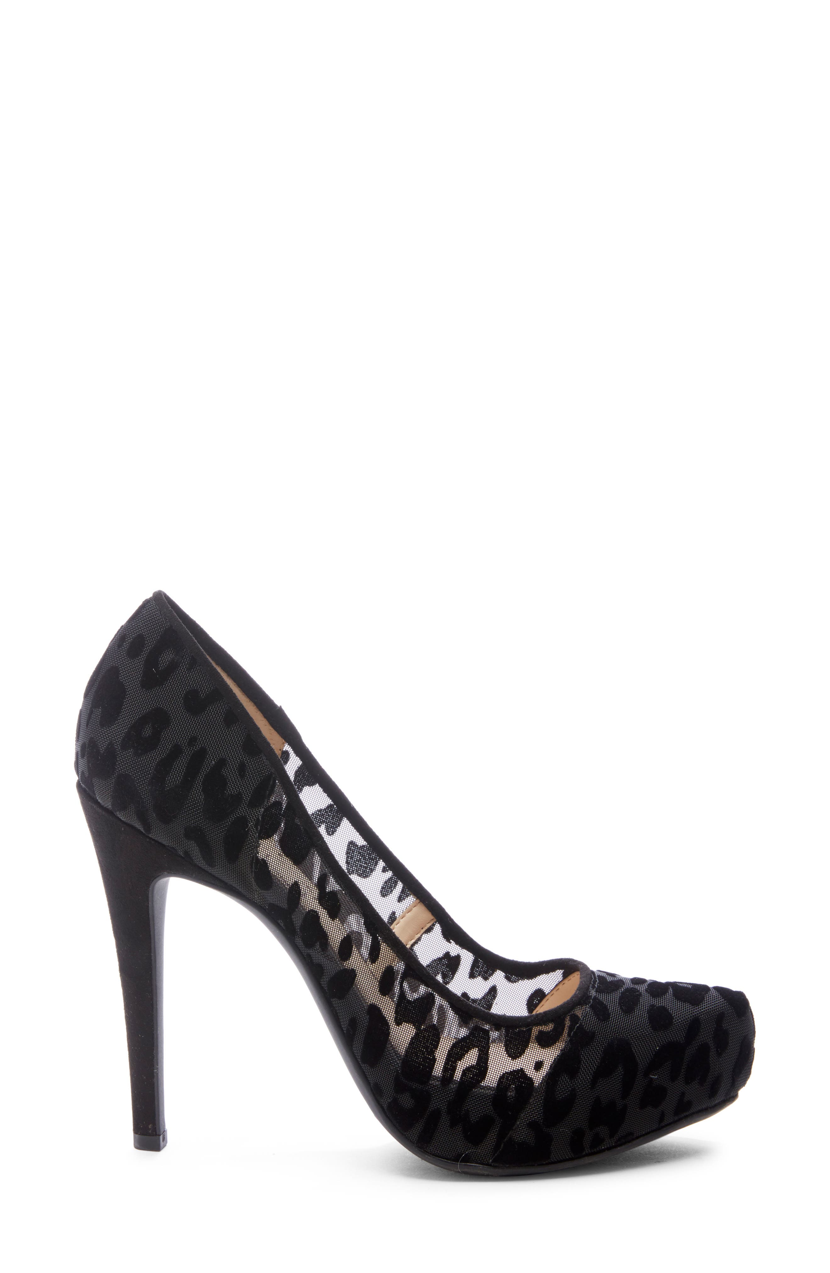 Parisah3 Lace Pump, Alternate, color, BLACK SUEDE