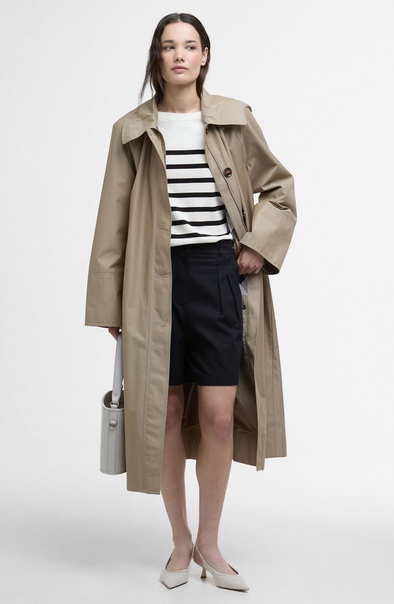 Barbour Renfew Stripe Sweater, Alternate, color, Cloud Black Stripe