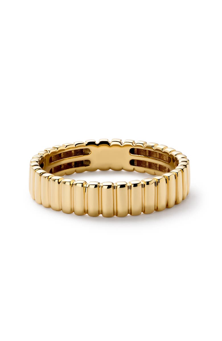 Ana Luisa Solid Yellow Gold - Medium Galaxy Ring, Alternate, color, Gold