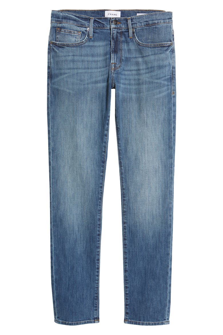 L'Homme Men's Slim Fit Jeans, Alternate, color, BEECH