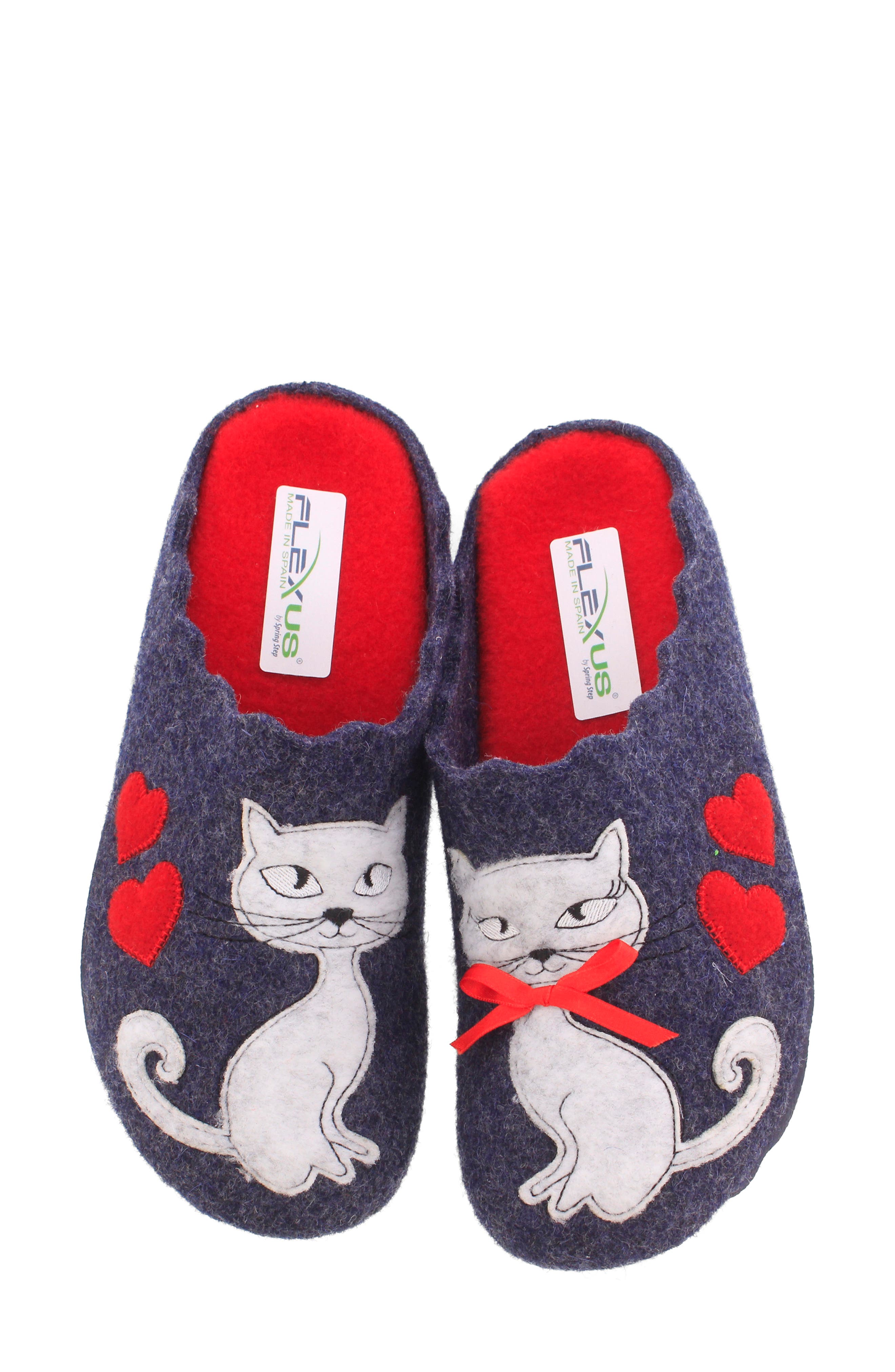 Pennelopie Scuff Slipper, Alternate, color, NAVY