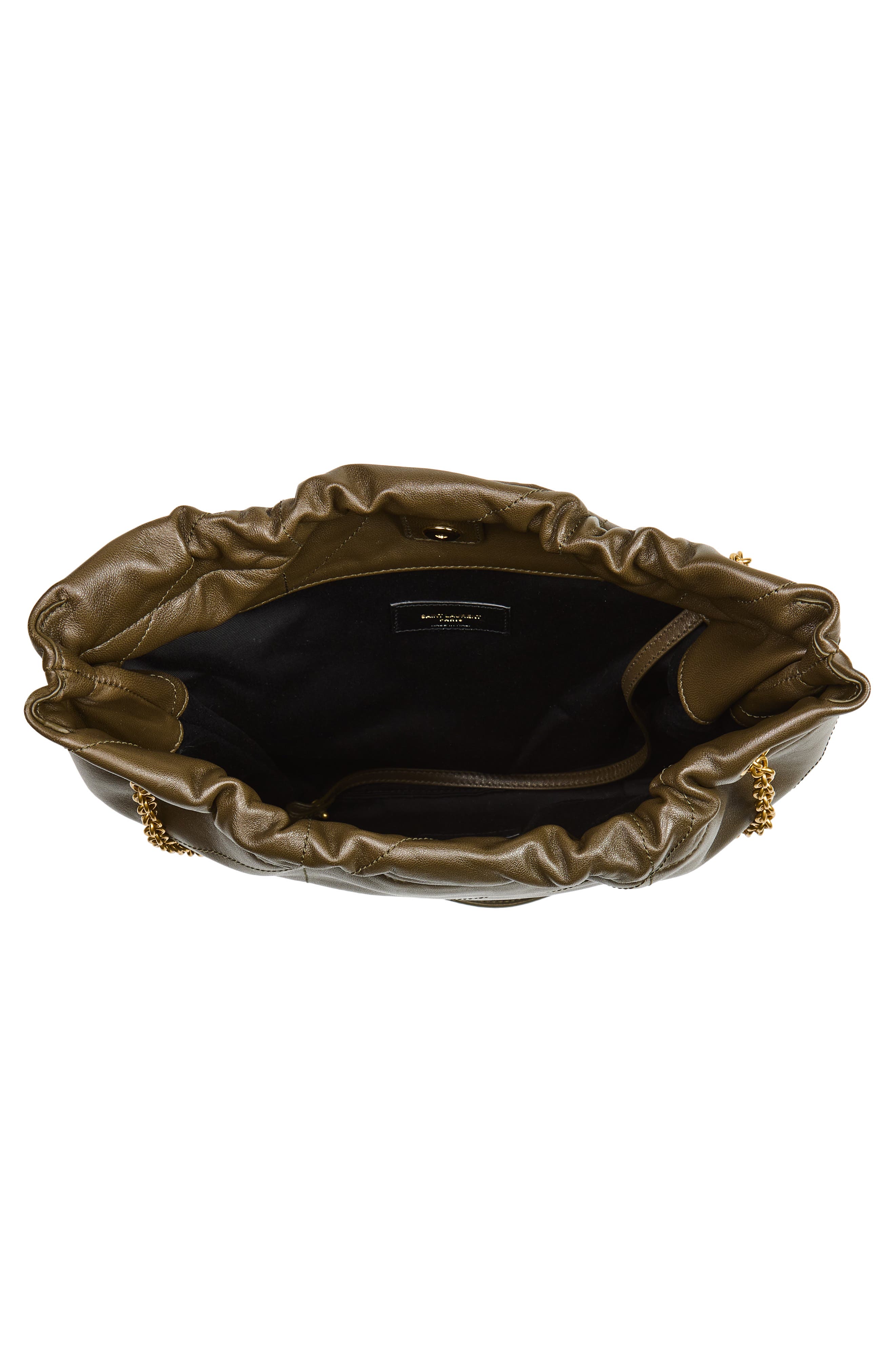 Saint Laurent Jamie 4.3 Patchwork Leather Shoulder Bag, Alternate, color, Light Musk