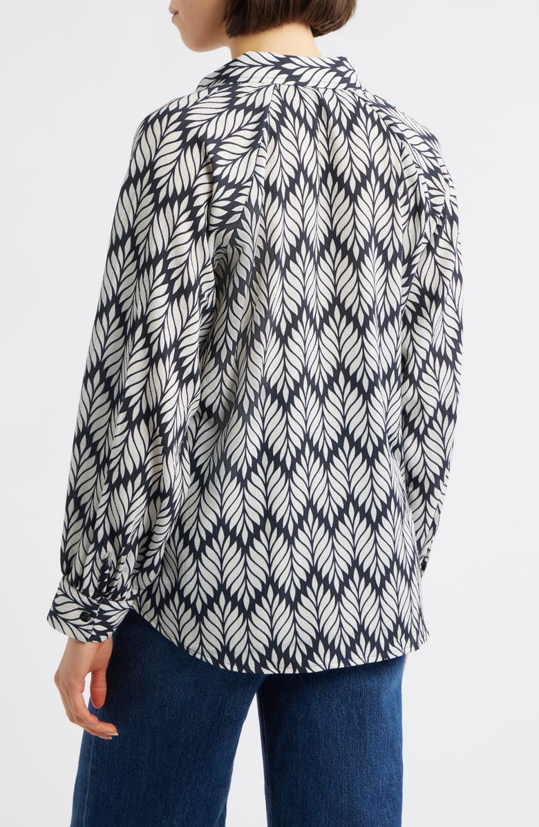 APNY Raglan Sleeve Top, Alternate, color, Black/ White