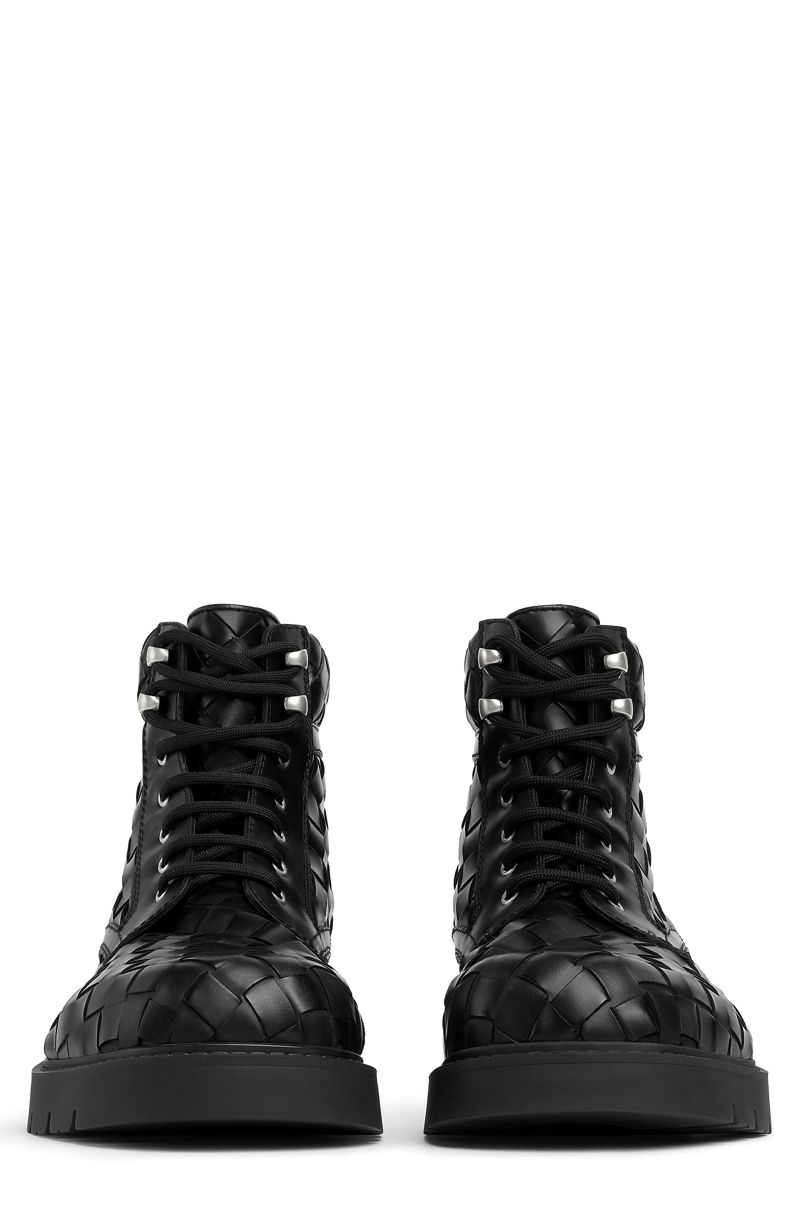 Bottega Veneta Haddock Intrecciato Ankle Boot, Alternate, color, 