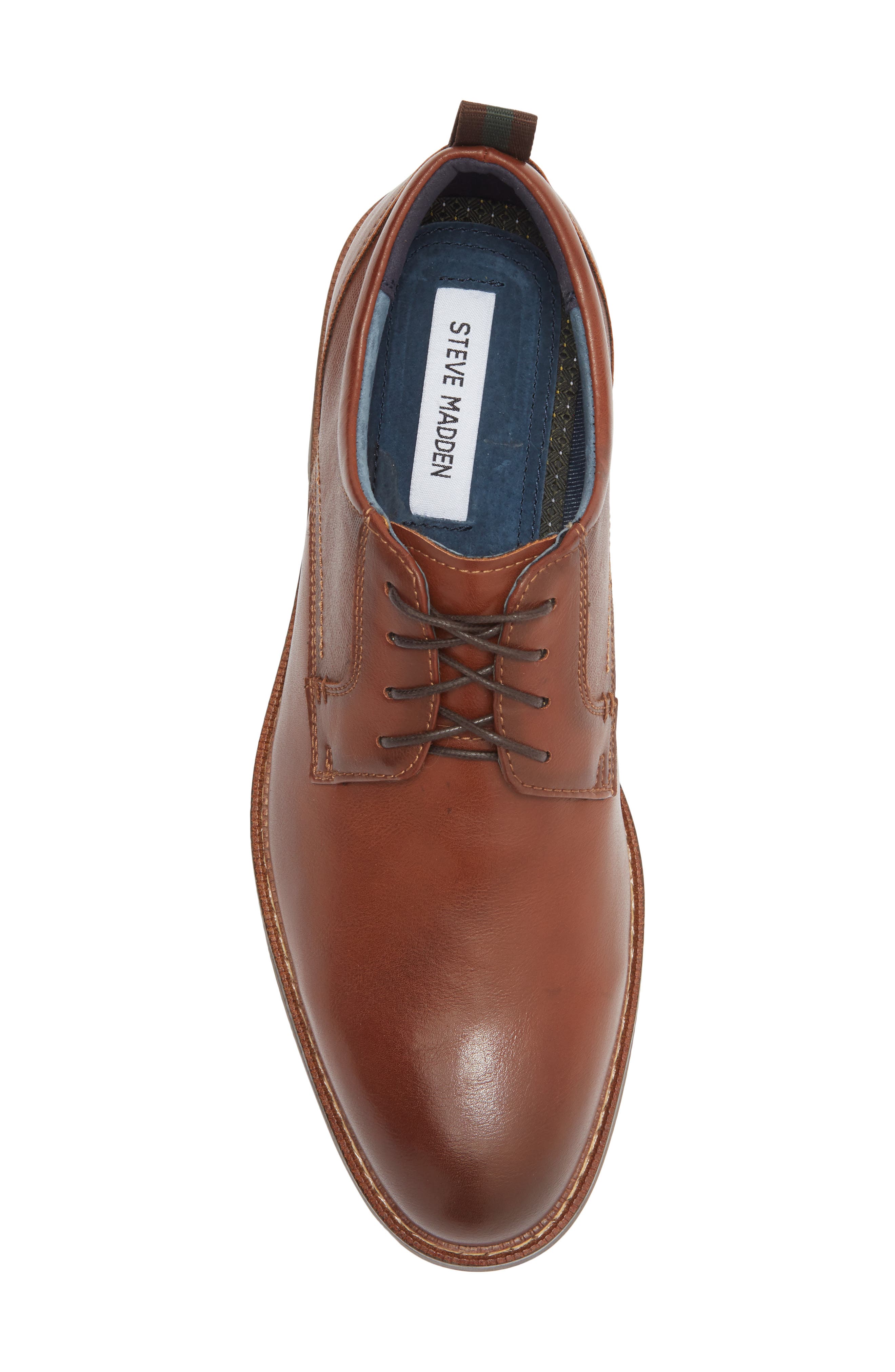 Pierce Plain Toe Derby, Alternate, color, COGNAC