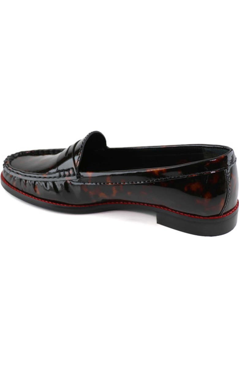 Marc Joseph New York East Village Patent Leather Penny Loafer, Alternate, color, Tortoise Patent