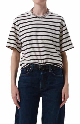 Goldie Stripe Cotton T-Shirt
