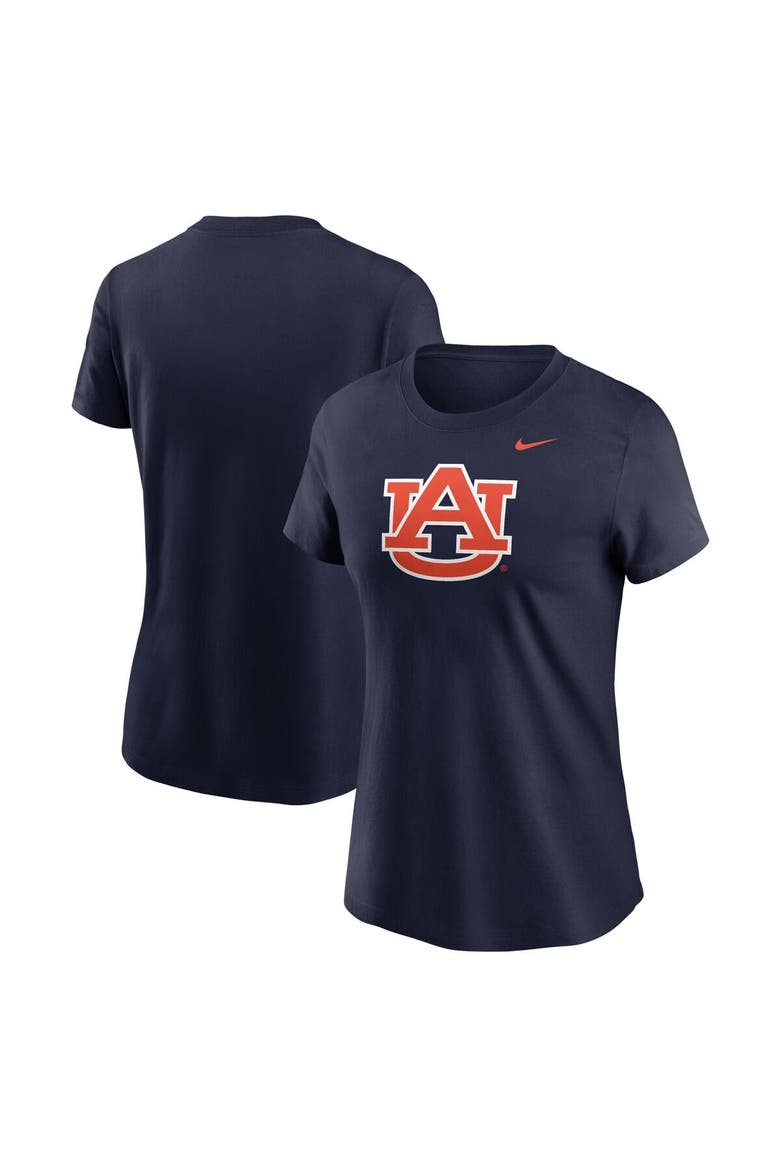 Women's Nike  Navy Auburn Tigers Primary Logo T-Shirt, Main, color, Navy