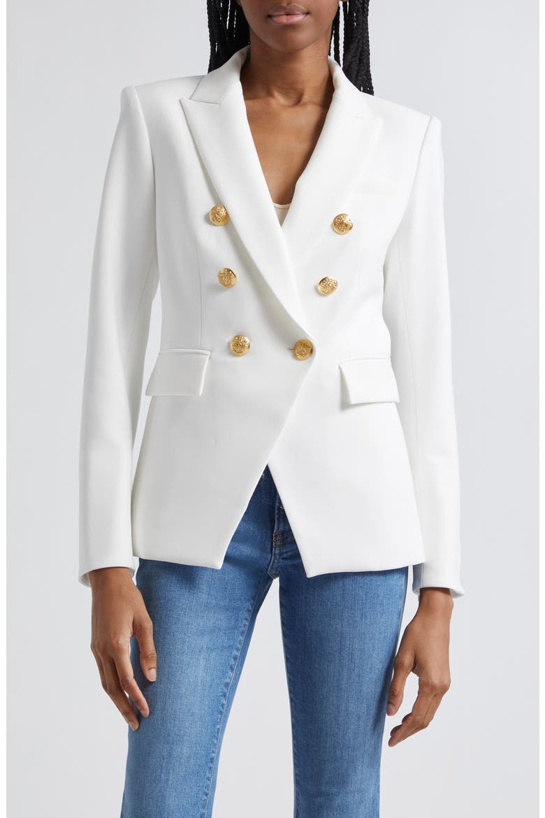 Miller Dickey Jacket, Main, color, OFF WHITE/GOLD