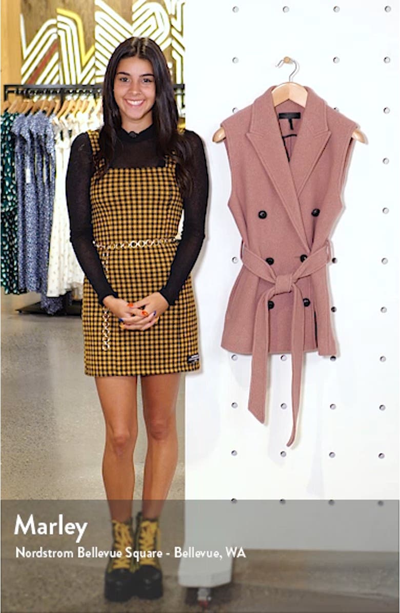 Pearson Wool Bouclé Vest, sales video thumbnail