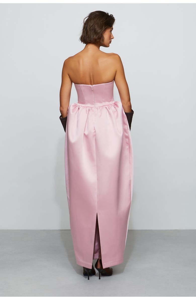 Et Ochs Presley Corseted Gown, Alternate, color, Elderberry