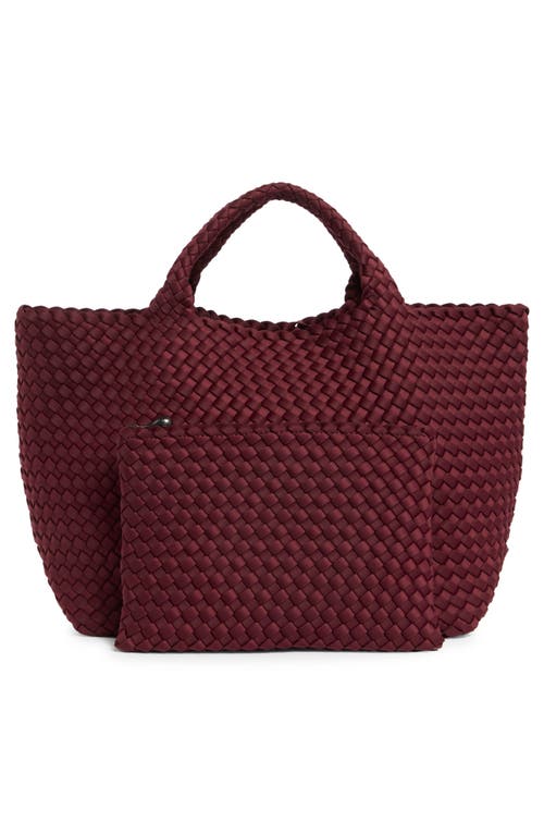 Naghedi St. Barths Medium Tote In Burgundy