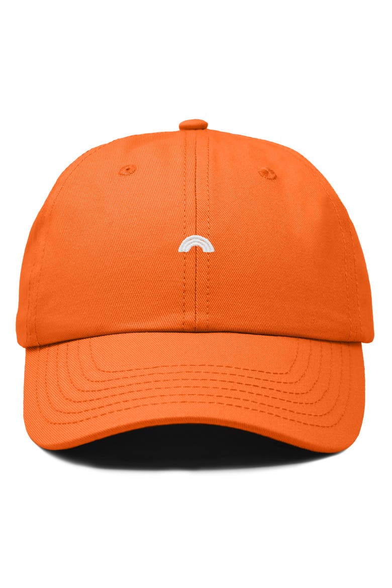 Lil Rainbow Dad Cap, Main, color, Orange