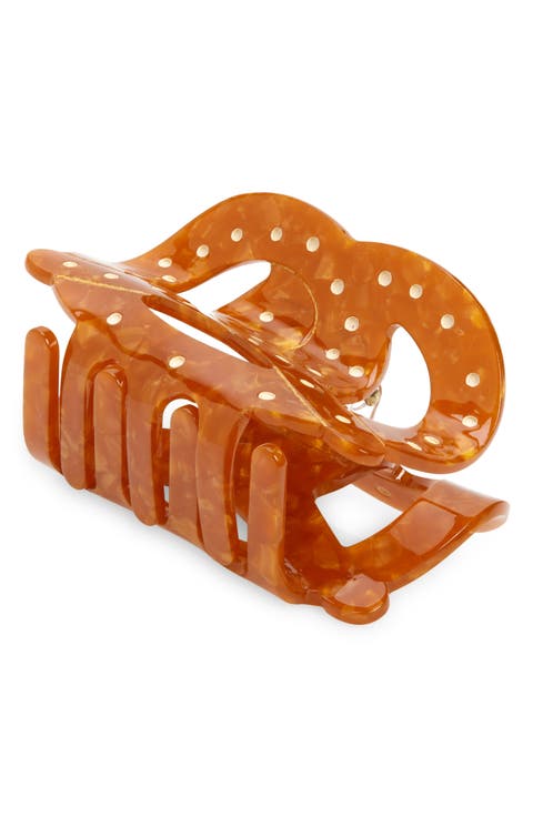 Pretzel Claw Clip